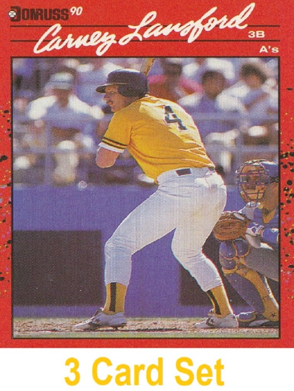 Carney Lansford Baseball Card Collection